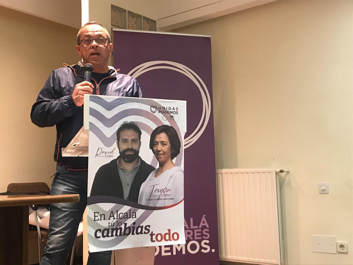 Foto cedida por Podemos Alcalá
