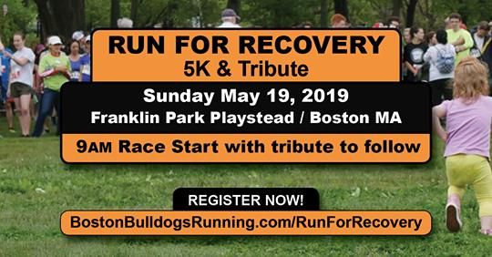 BulldogsRunning's tweet photo. Calling all runners of the Run for Recovery 5K! Don’t forget pre-race packet pickup on Saturday (5/18) at Marathon Sports, 1638 Beacon St. Brookline from 11 AM – 3 PM. https://t.co/aJZFVT1LpG https://t.co/gMNKBytHq9
