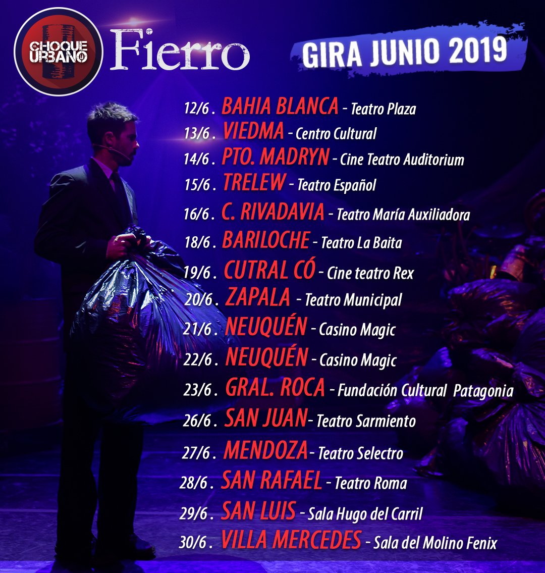 En Junio salimos de gira Patagonica. Hasta la vista!