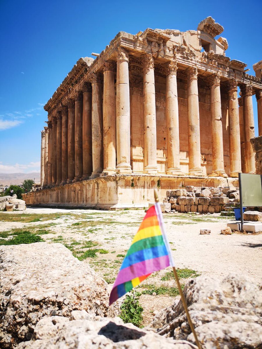 LebLGBTmonitor's tweet photo. #بعلبك #لبنان 🏳️‍🌈 #IDAHOTB2019 
#Baalbeck #Lebanon photo from @MOSAIC_MENA https://t.co/eUrMCF1VXK