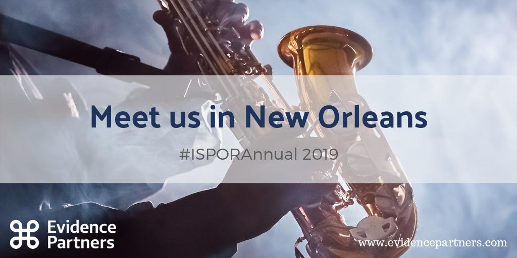 evidencepartner's tweet photo. We’re heading to New Orleans for #ISPORAnnual. Looking forward to some great jazz, yummy beignets, and getting caught up with all the latest developments in #HEOR! @ISPORorg https://t.co/2BpWcSw75q https://t.co/dLn9Ve83DF