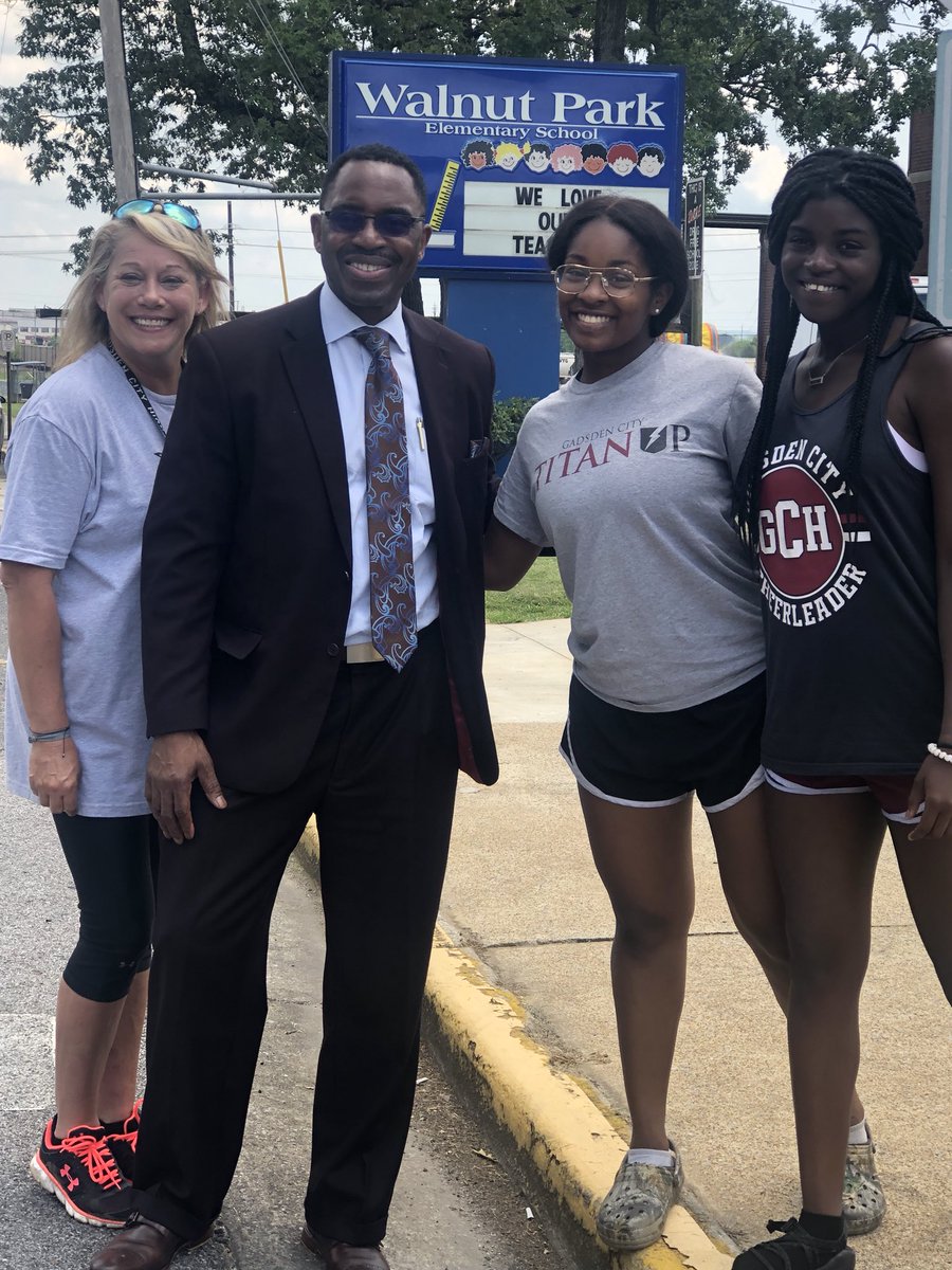 Thanks for dropping by Mr. Reddick! We loved seeing you at WPES today! <a href="/gcstitans/">Gadsden City Schools</a> <a href="/wpeslib/">Walnut Park Library</a>