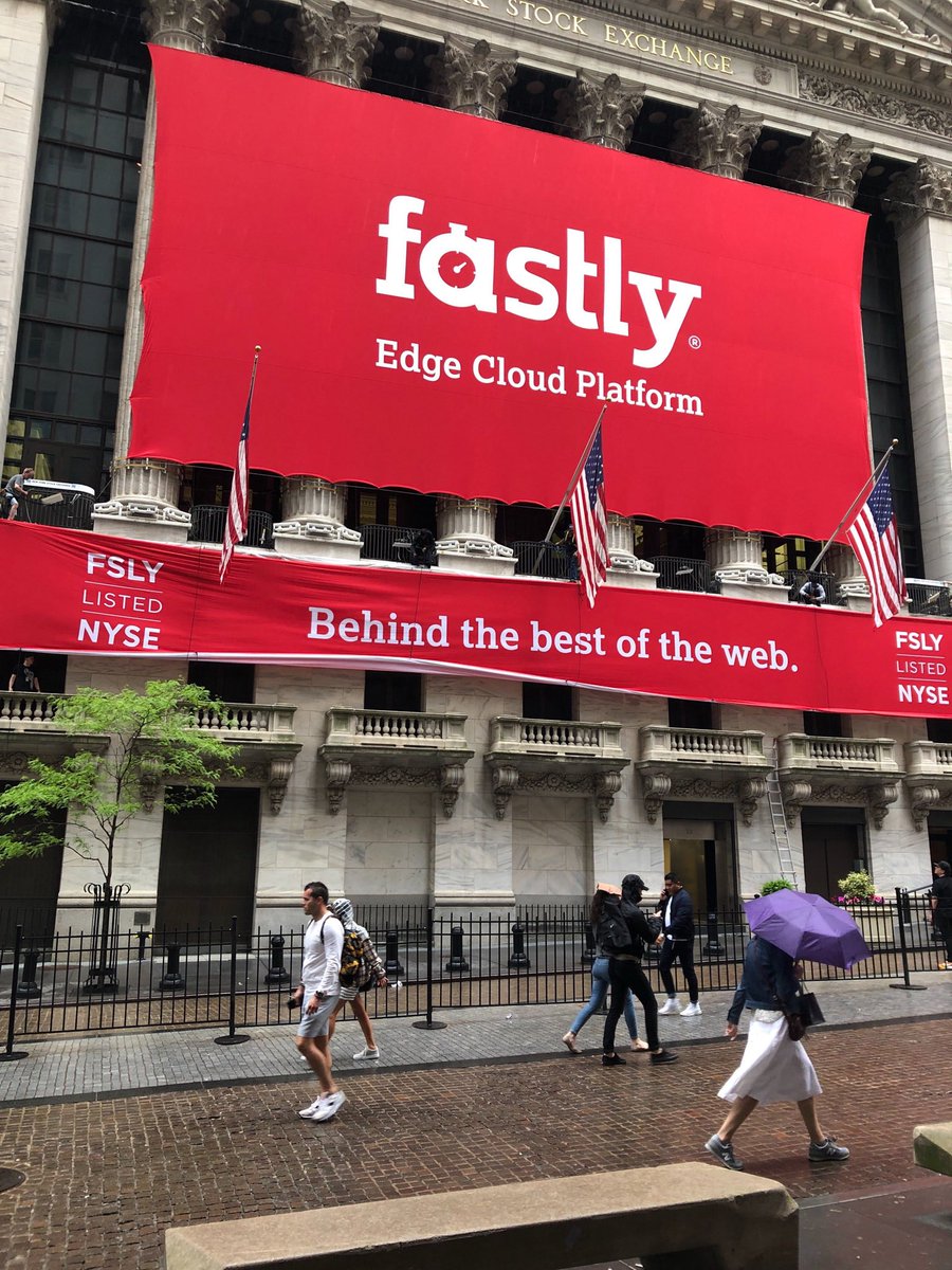 So proud of our friends <a href="/fastly/">Fastly</a> as they celebrate their IPO <a href="/NYSE/">NYSE 🏛</a>. Congrats #fsly #mementomori #remembertolive