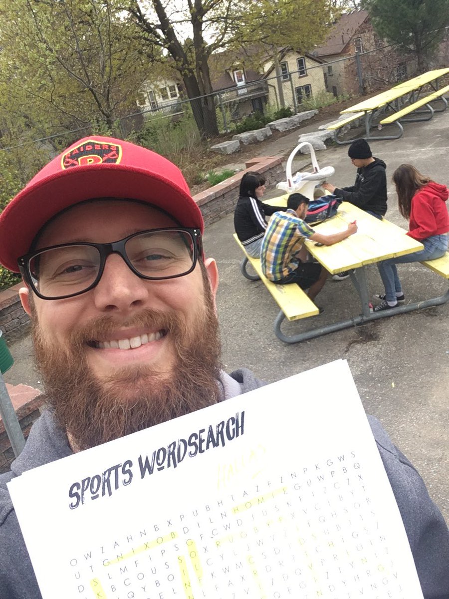 MisterHallas's tweet photo. @KCITheEdge student newspaper our whole classed loved the spring sports wordsearch! Thank you! So nice to have outside options for class when the weather is so great @ONEKCI @wrdsb ❤️💛🖤👶 https://t.co/GQZTDS4kMb