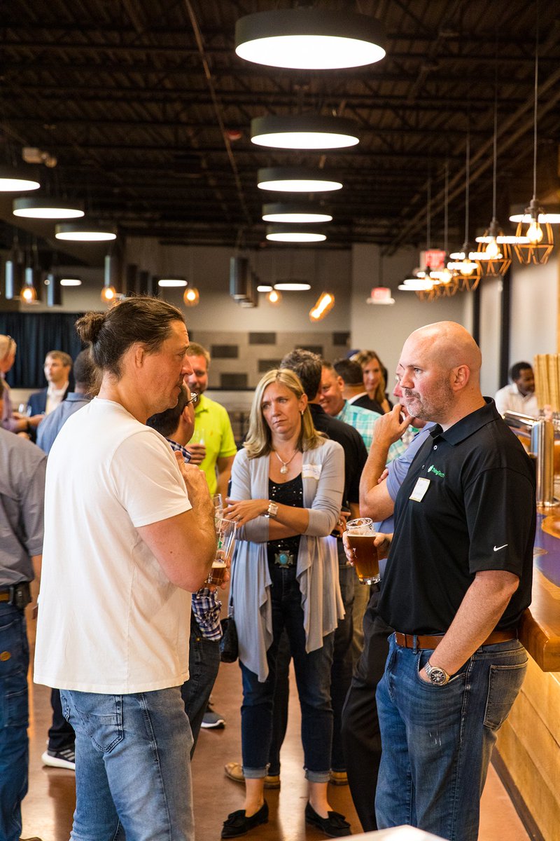 thingtech's tweet photo. Customers and supporters, thank you for coming out to our customer appreciation and networking event at @sweetwaterbrew last night! We really wouldn't be possible without you. More photos coming soon! https://t.co/v4jhokap2Y