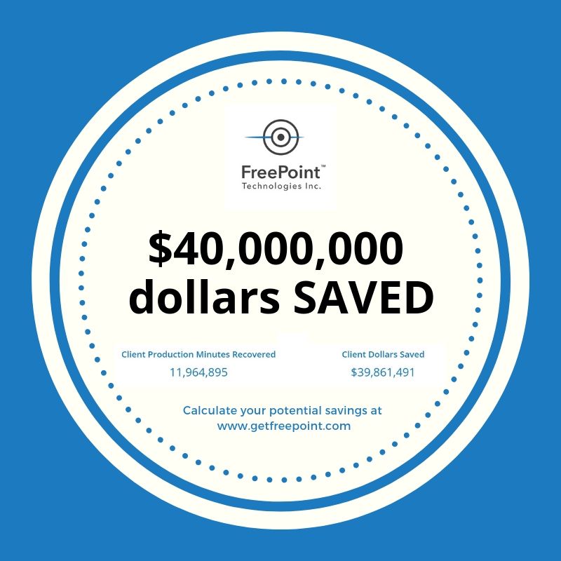 getfreepoint's tweet image. We started FreePoint with a simple idea: to connect people to machines, regardless of age—in order to help manufacturers prosper. We have helped our clients save 40 Million Dollars!!!!!  #ROI #thefreepointdifference #Milestone #Celebration #Industry40 #bigdata #machinemonitoring