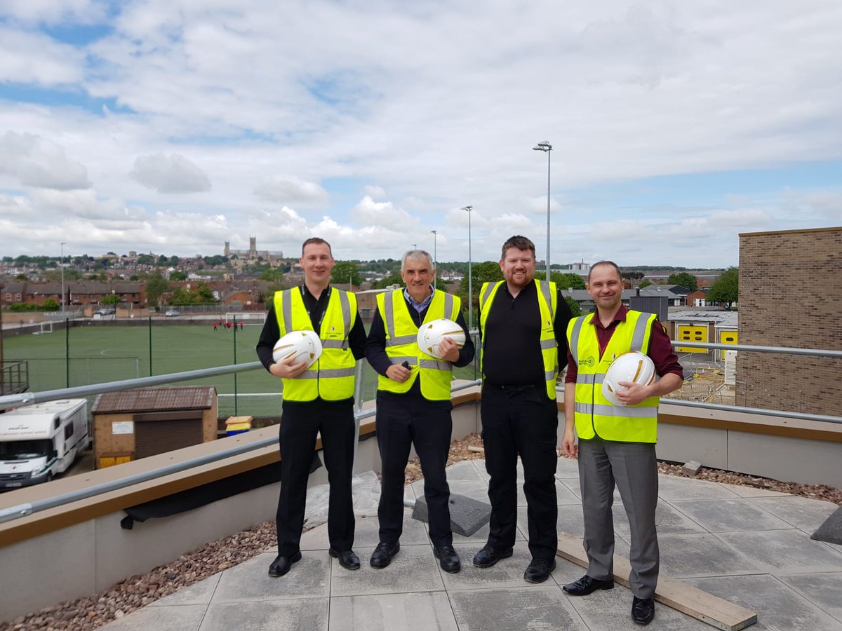 Great day. Visited almost ready new Lincoln blue light campus with @T_ACCShaunWest and his team. Well done to all