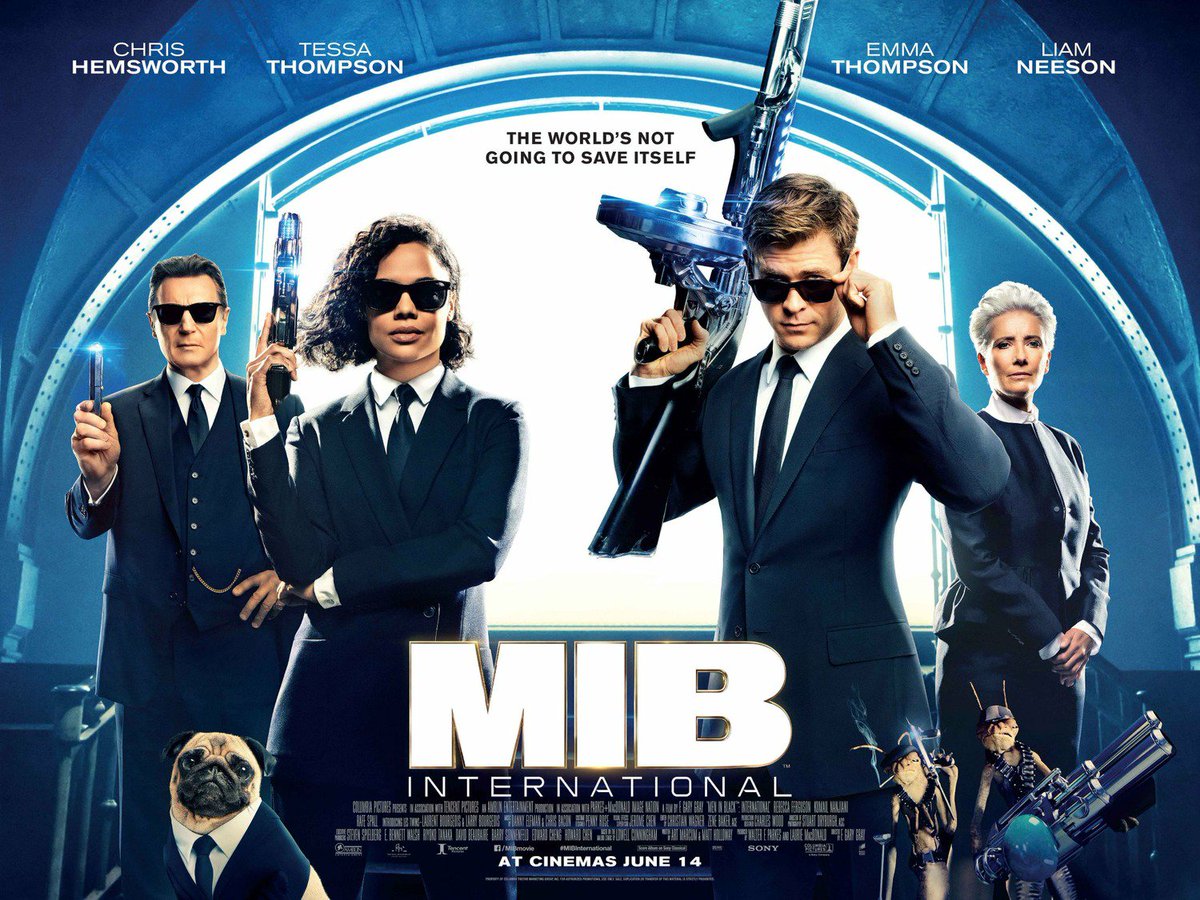 Novo cartaz de MIB Internacional