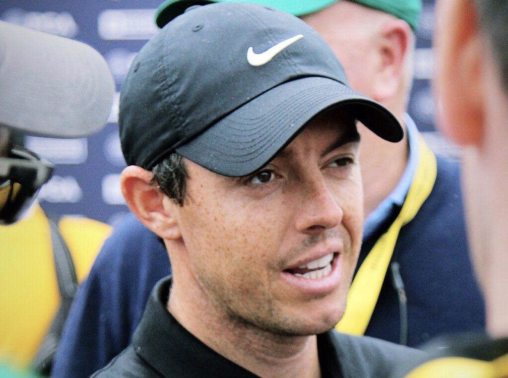 NCG_com's tweet photo. Game face. 💯

After a Friday 71 @McIlroyRory will play the weekend at Bethpage: https://t.co/jfg28e1Zsy https://t.co/dTxYWeKF8H