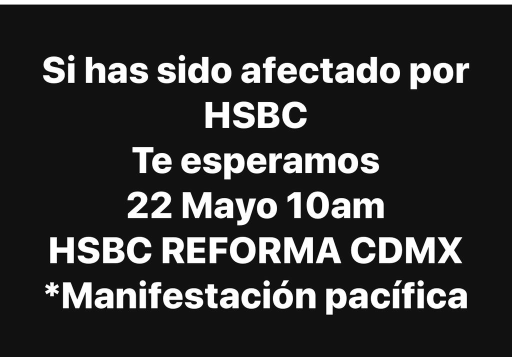 DefraudadosHSBC's tweet photo. https://t.co/PFMpkZtVZl