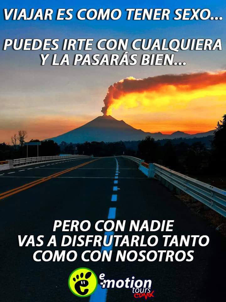 eMotionToursMX's tweet photo. Puede ser que no seamos los mejores pero nos preocupamos porque tengas la mejor experiencia y los más bellos recuerdos. 😎

#FELIZVIERNES https://t.co/6vgbTTj9zY