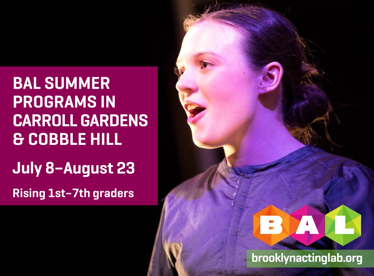 BKActingLab's tweet photo. BAL is back in Carroll Gardens this summer! - https://t.co/PlOmCqDyhs https://t.co/9gSxyqXMeF