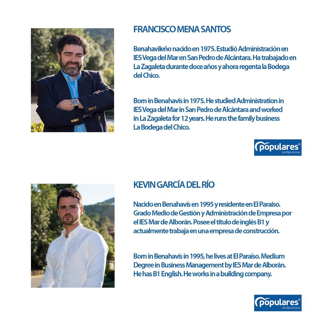 Conoce al resto de nuestra lista

#ExperienceCounts 
#ApuestaPorLaExperiencia 
#VotaPP 
#JoseAntonioMenaAlcalde