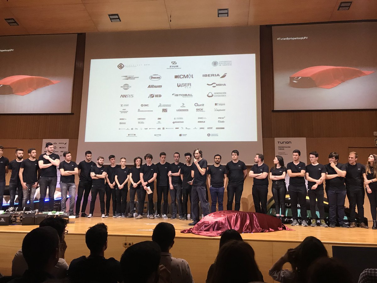 istobal_es's tweet image. Asistimos a la presentación de #TurianByHyperloopUPV, somos testigos de cómo se diseña y se crea el transporte del futuro, apoyamos el talento @UPV. Bravo equipo!! 👏🏻👏🏻 @hyperloopupv