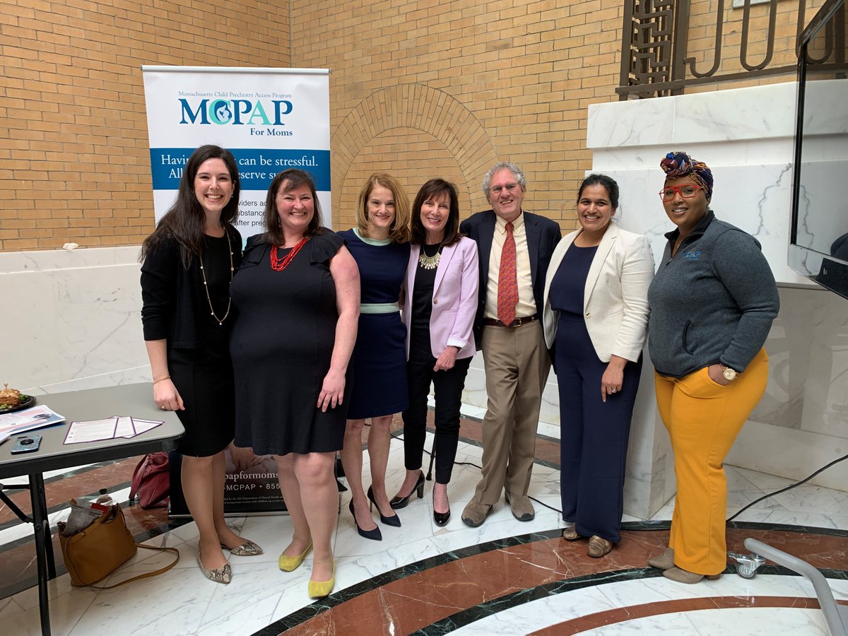 Our team is proud to be a part of the 5th Annual PPD Awareness Day <a href="/PPDCommission/">PPD Commission</a> and to be a co-sponsor with <a href="/WilliamJamesEdu/">William James College</a>. We look forward to next year and continuing the conversation of inequalities in perinatal health. #MAPerinatalMentalHealthMatters #teamwork
#PPD