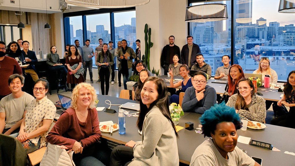 LearnToCodeLA's tweet image. Mentorship night was awesome as always!!!
Thank you to:
- Our 15+ mentors for sharing their knowledge 👩💻👨💻🥰
- @yolopey from @cloudera, @SmciGlendale & @CENTRLOffice for sponsoring us! 🥗🧁🥳
- All of you beautiful people (seriously, look at these photos!) for joining us!