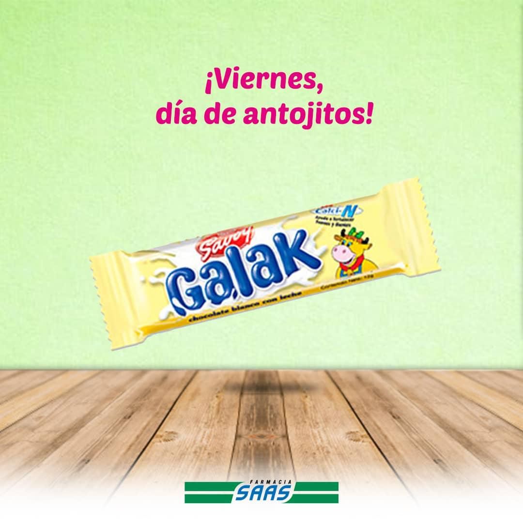 Endulzar la vida una o dos veces a la semana, no es un pecado. 

Pecado es que te pierdas el delicioso sabor de GALAK. ¿No te provoca?👅

Encuéntralo aquí en #SaasTierraNegra

#FarmaciaSaas #Maracaibo #Zulia