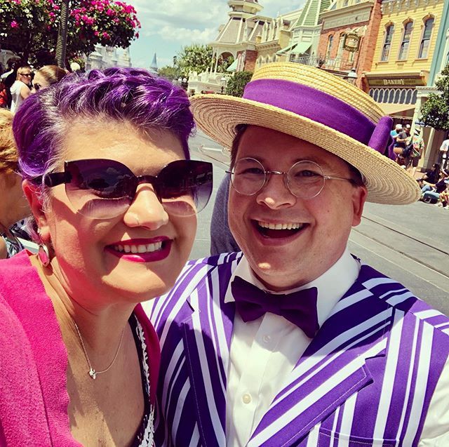 ellliphant's tweet photo. Dapper Dan with a Dapper Diva 💜
#purplePower #purple #PurpleReign 👑 #PurpleLife #BleedPurple 🎈
#DapperDan #DapperDiva #twinning
☀️
#DisneyLove | #Disney | #WaltDisneyWorld | #Orlando | #VisitOrlando | #ThemeParkLife | #Native | #WaltLife | #DisneyMa… https://t.co/upf6KDF88X https://t.co/FSpmn7xOvS