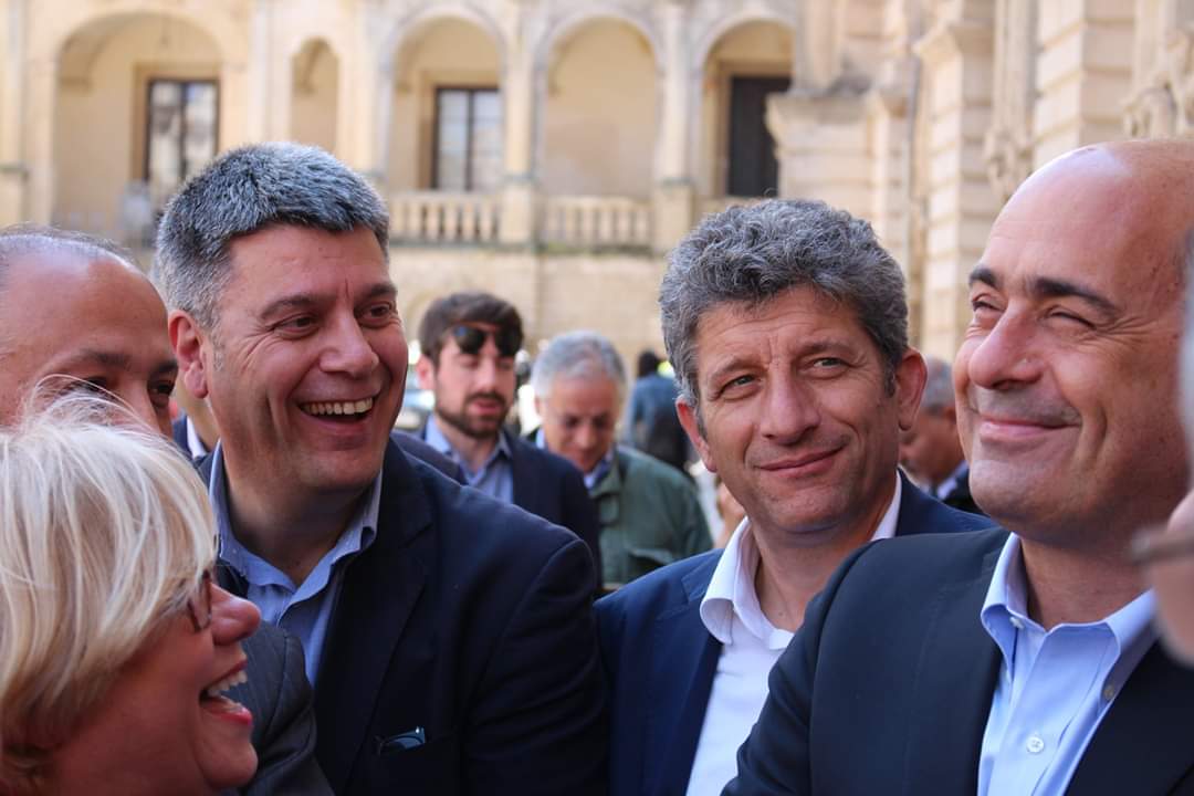 ivan_stomeo's tweet photo. Giornata speciale insieme al segretario del @pdnetwork @nzingaretti. #Lecce ci ha accolti con una giornata di sole e con il calore dei suoi cittadini.

#elezionieuropee2019 #26maggio #scriviStomeoIvan https://t.co/5L62TE5nfN