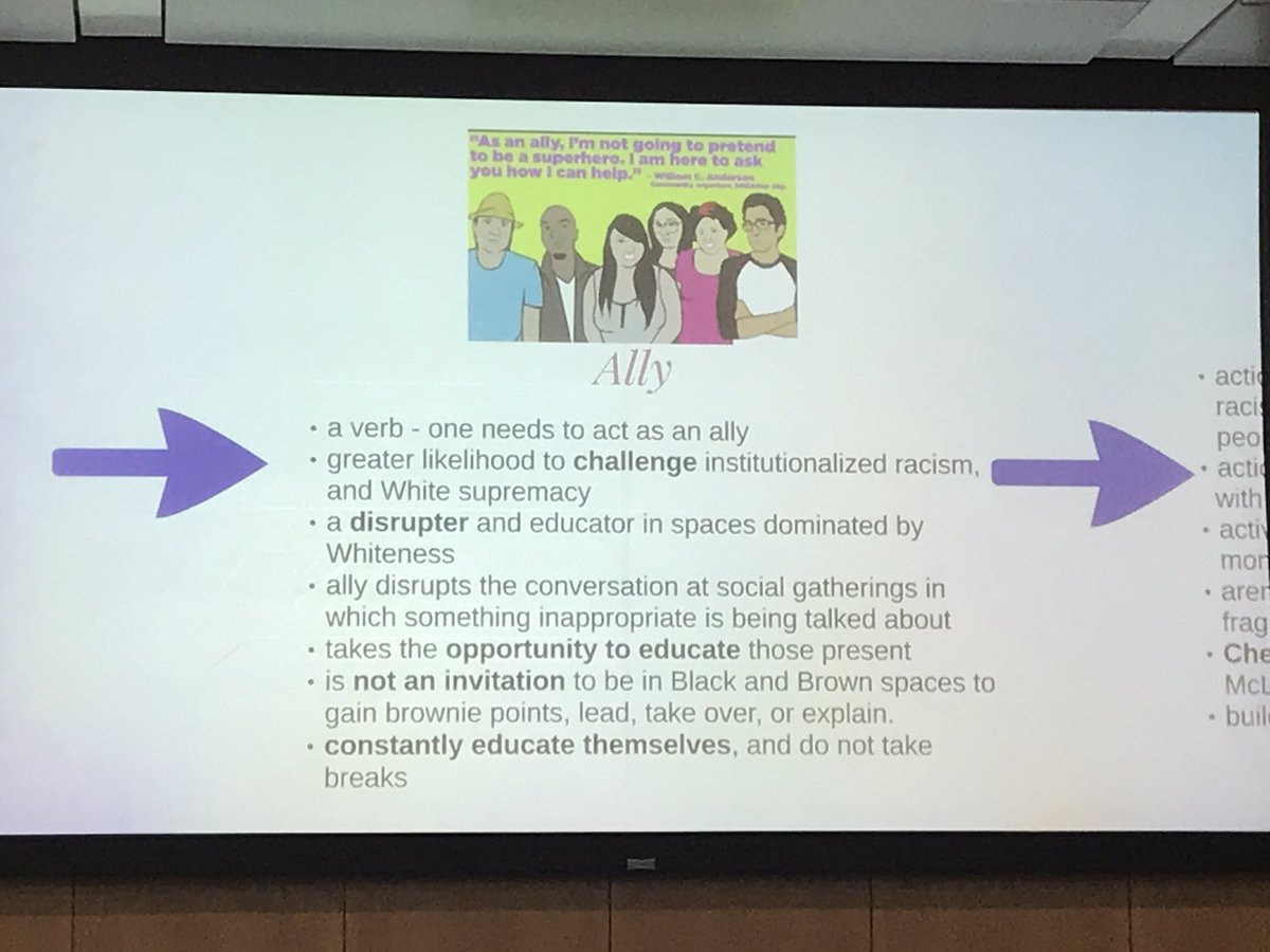 MsDawnSamuel's tweet photo. It’s imperative that we explore the intersectionality of our identities. Feeling inspired from the Allyship: Shifting Paradigms Conference organized by @ETFOeducators. Thank you @IxchelBennett @policingblack @sheilasheila for your thought-provoking and informative presentations! https://t.co/adYMlcrlcP