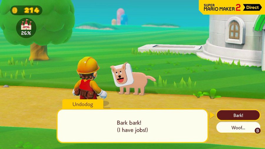 スーパーマリオメーカー2 の アンドゥ犬 の人気に火が付き始める 27年前の アイコン が一人称 ワイ を伴い参上 Automaton