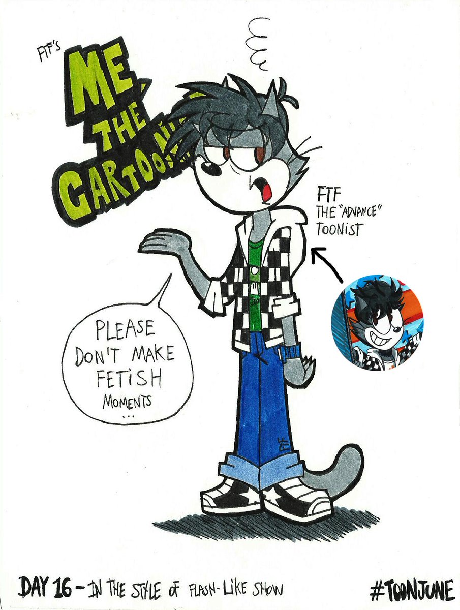 FTFTheToonist's tweet photo. (Classic) Let's early continue the fourth part of the classic #ToonJune doodles (2018), starring my own characters, such as me (FTF The Toonist).
#anotherstyle #OCs #originalcharacters #Dog #Yang #Ayuki #Kevin #KevinNAyuki #FTFTheToonist #MeTheCartoonist #1990s #animestyle #2000s https://t.co/XJXXpiaSGR