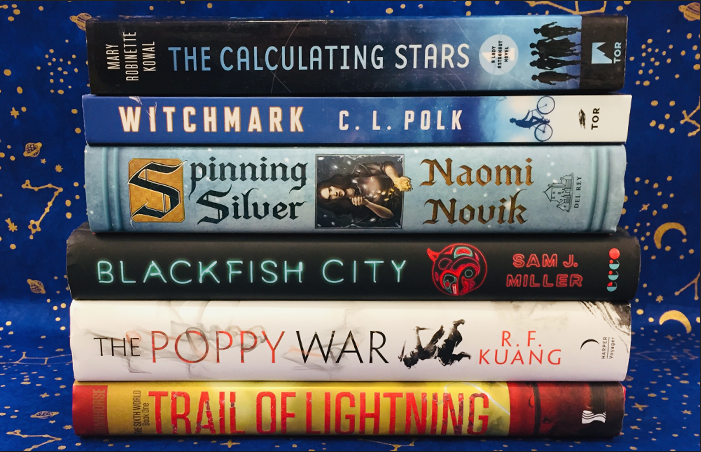 Who will take home the #NebulaAward for Best Novel this weekend? We close out this year's #BloggingTheNebulas series with our predictions here: bit.ly/2VPXXEJ (RT to let us know which book you're pulling for!)