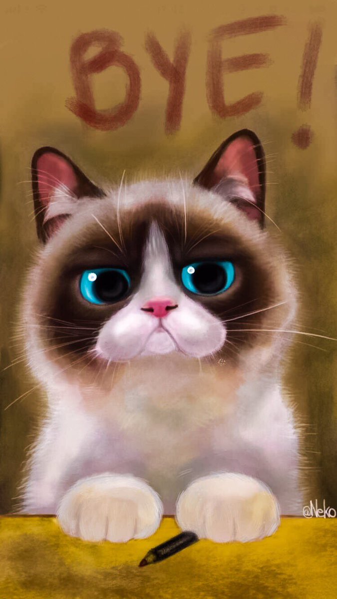 NekoCommissions's tweet photo. My heart is broken, my soulmate is gone! 💔RIP Grumpy Cat!
.
.
.
.
#GrumpyCat #Grumpy #Grumpy_Cat #GrumpyBuddy #grumpycatRIP #ArtistsOnTwitter #ArtistOnTwitter #ArtShare #Digital #CatsOfTwitter #Illustrator https://t.co/VSSXuHFaxO