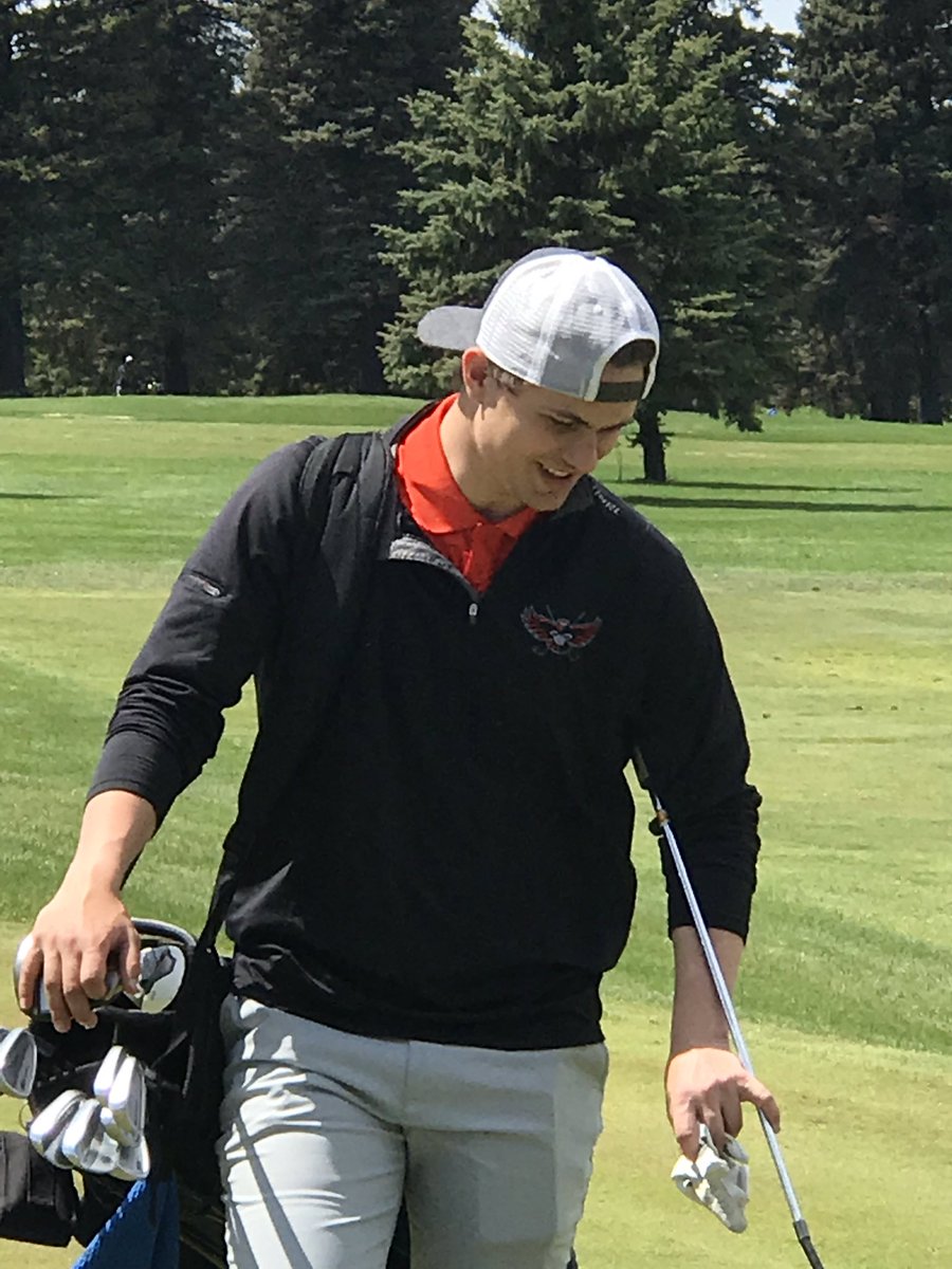 RapidsGolf's tweet photo. Anthony DelGreco. 30-footer for birdie. All smiles. @GRactivities https://t.co/fNu0KqbOWW