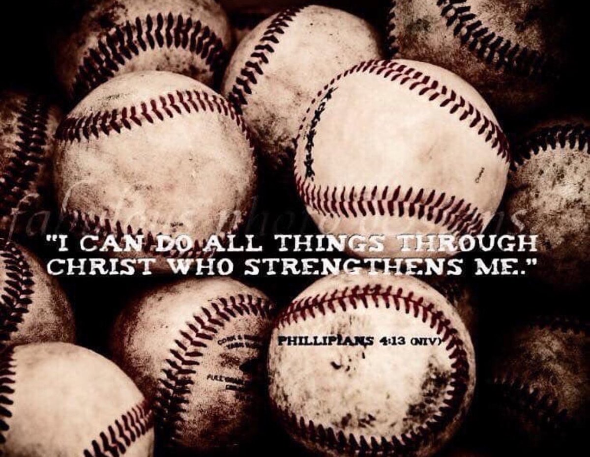 KaysonCunningha's tweet photo. Phil 4:13🙏🏽
"I Can Do All Things Through Christ Who Strengthens Me." .
#Strength #Foundation #WhoIPlayFor https://t.co/xPi0VBkT0x