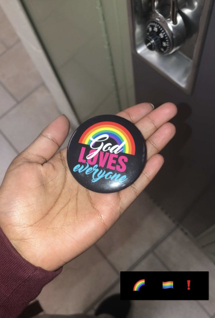 ambrospectrum's tweet photo. We are so blessed to have #jeanpierre and #biancasorbera talk to our senior students about the importance of being the best allies we can be. A beautiful way to commemorate the International Day Against Homophobia, Biphobia, Transphobia @CardinalAmbro #loveislove 🏳️‍🌈 https://t.co/RlhMGapSl5