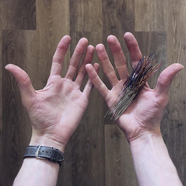 These are hands. 
They are designing, hand stitching, emailing, social media posting, hands.
There are only these two, if they are doing one of the above the others aren’t happening. That’s why things take time and sometimes for weeks there might not be … bit.ly/2VKLKRt