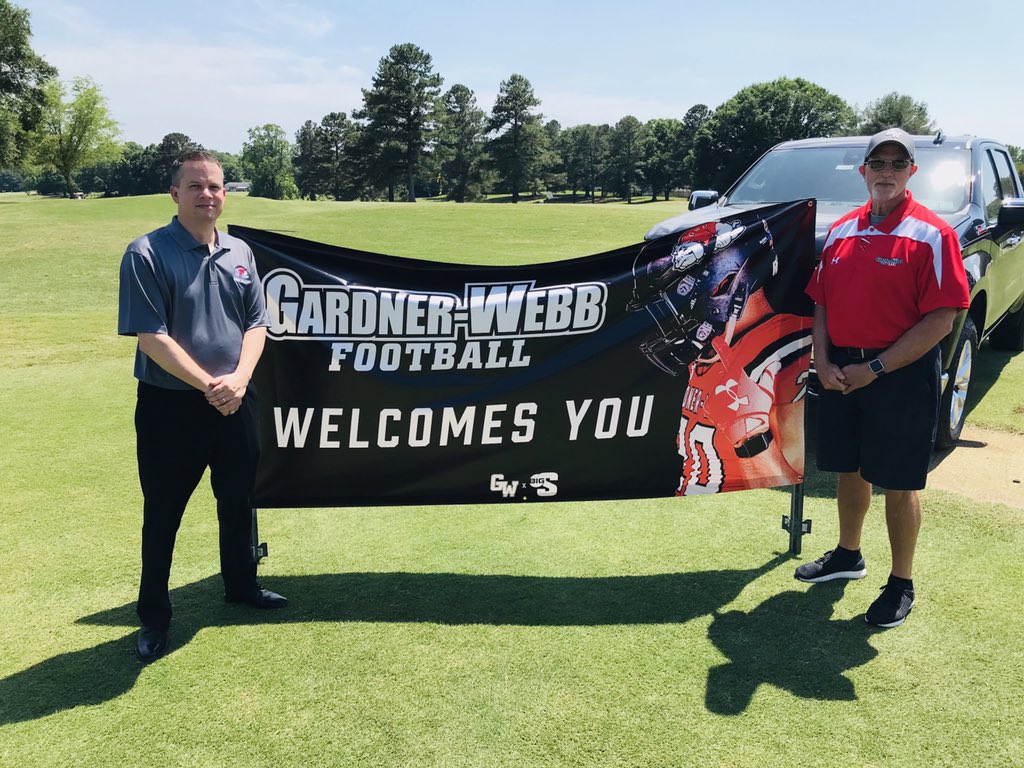 William M. Downs (@billdowns2013) on Twitter photo With <a href="/carroll_mccray/">Carroll McCray</a> supporting <a href="/GWUFootball/">Gardner-Webb Football</a>. Great day for Gardner-Webb athletics...and looking forward to big things ahead! With <a href="/carroll_mccray/">Carroll McCray</a> supporting <a href="/GWUFootball/">Gardner-Webb Football</a>. Great day for Gardner-Webb athletics...and looking forward to big things ahead!