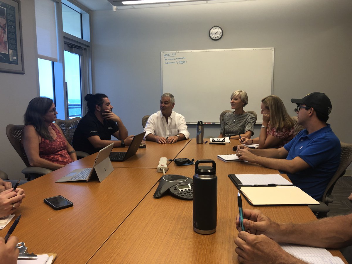 Federal, state and private leaders came to the table this week -- literally -- this week to discuss how to protect the future of Florida Bay's coral reefs. The meeting in Key West brought together members of <a href="/UCFCoastal/">UCF Coastal</a> <a href="/FuryKeyWest/">Fury Key West</a> and <a href="/FloridaKeysNMS/">NOAA Florida Keys NMS</a> .