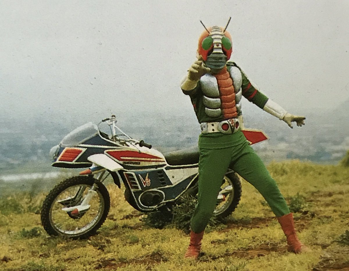 仮面ライダーV3 第13話 「恐怖の大幹部 ドクトル・ゲー⁉︎」より