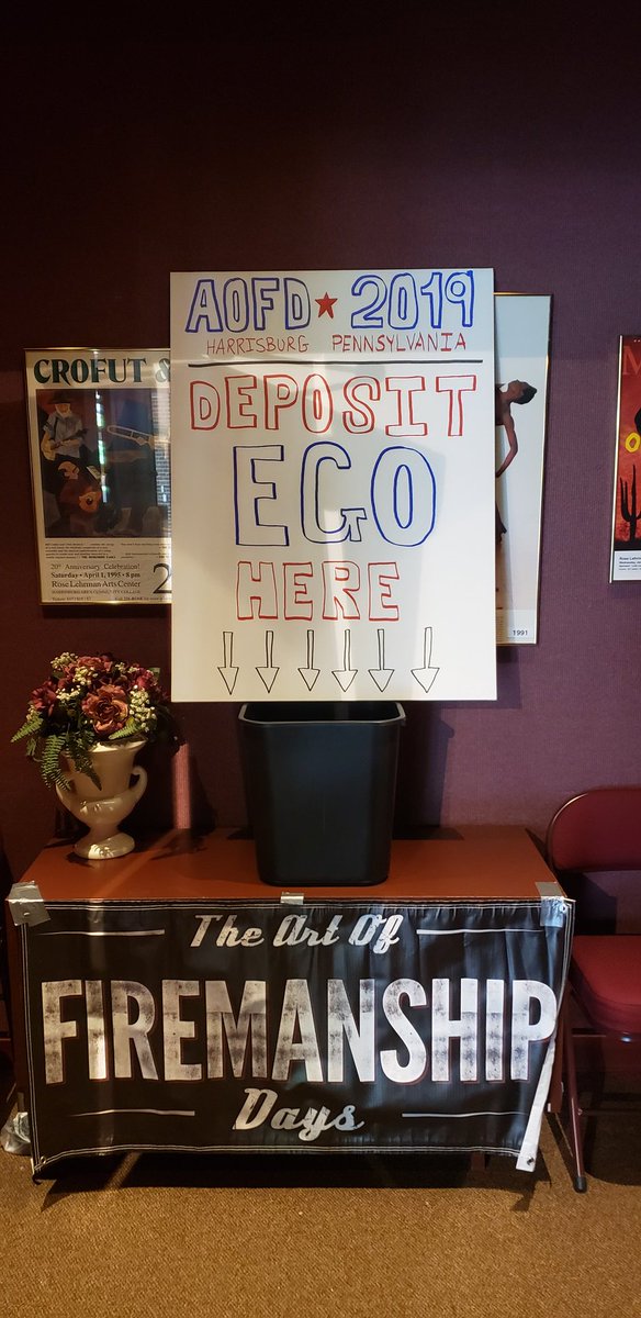 HbgCaptain's tweet image. #Ego can be a huge issue in our #firestation whether #career or #volunteer..we are all #TypeA personalities.....we can make the service better if we can keep our #ego in our pocket and spread our #humility @FiremanshipDays it's all about a better service for #mrssmith