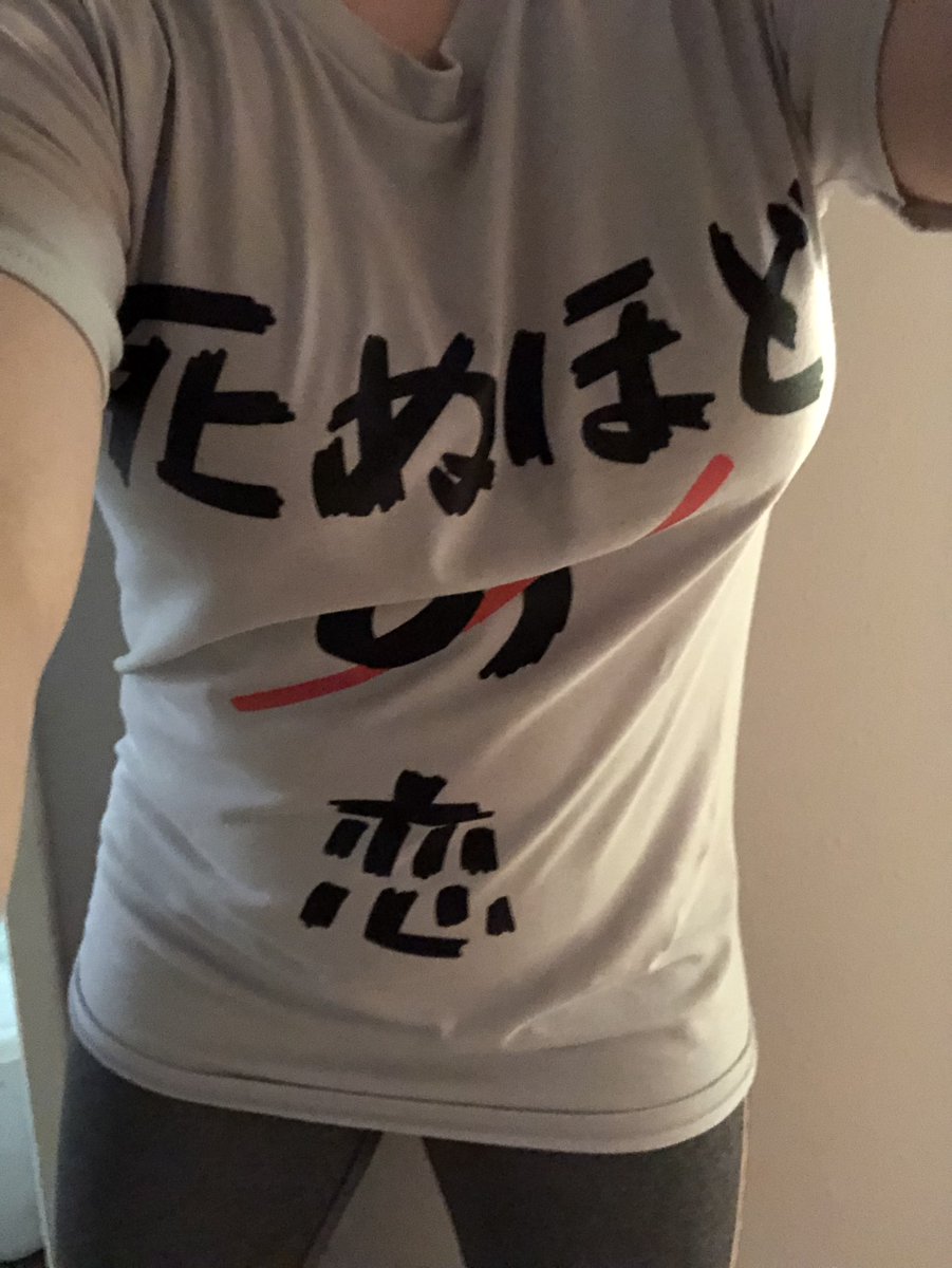 saizous's tweet photo. I am fangirling hard I didn’t expect the shirt to arrive until Monday BUT IT CAME!!! I have a love/hate relationship with Taishi on #TerraceHouse and I HAD to get this ‘love worth dying for’ shirt shinuhodo no koi 💕🥰 #GuiltySamurai #ShinuhodoNoKoi https://t.co/XZ8AAkfqSm