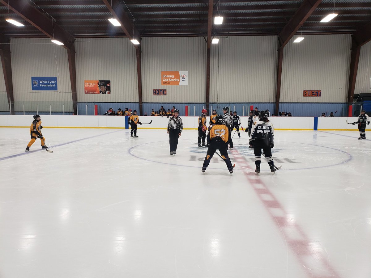 Game results from last night:
Game 3 Female: Iqaluit 1 vs Team Nunavut 1
Game MVPs: Haley Kennedy &amp; Cayla Kablutsiak