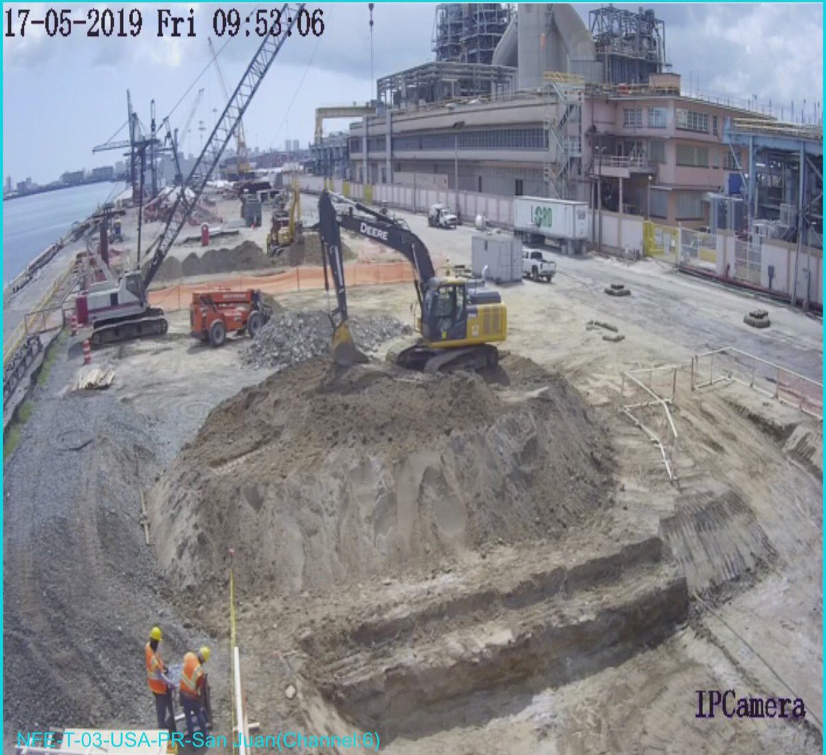 AEEONLINE's tweet photo. Adelantada la construcción del sistema de gas natural más limpio y más barato para las unidades 5 y 6 de la Central San Juan. https://t.co/j0p6fJT0yi