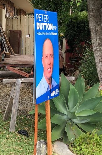 samanthamaiden's tweet photo. What’s the story with these how to vote cards being handed out all over Dickson how to vote “independent” but preference for @PeterDutton_MP number 2 ? Get Up has complained to @AusElectoralCom as they are authorised by a bloke worth a ...Dutton signage in his front yard https://t.co/8a6UslA2wU