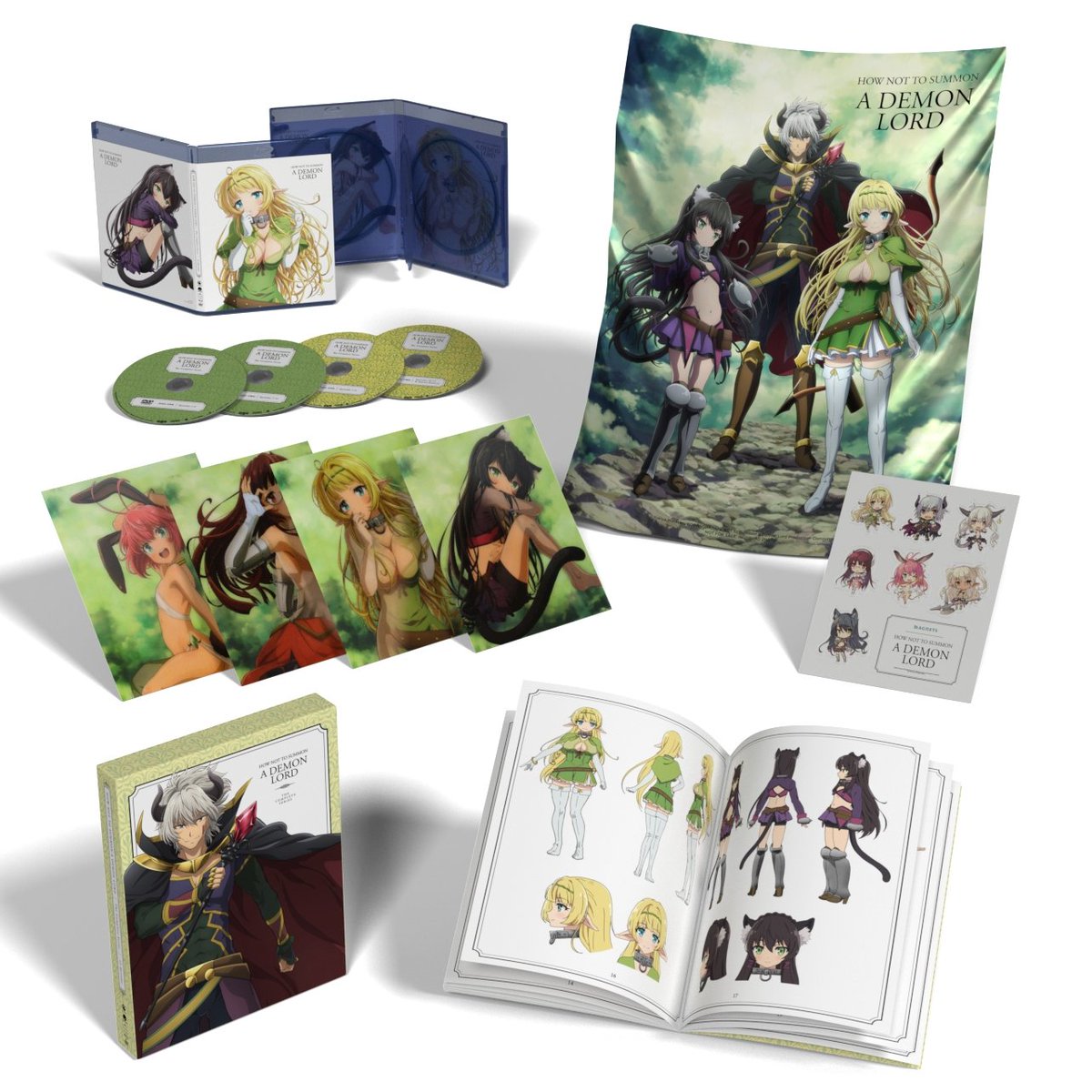 ICYMI, How Not To Summon A Demon Lord Blu-ray/DVD LE preview https...