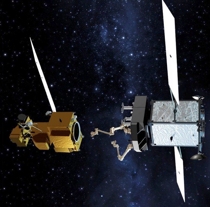 b0yle's tweet image. .@OlisRobotics wins $50K from @usairforce to study options for satellite-servicing robots: geekwire.com/2019/olis-robo…