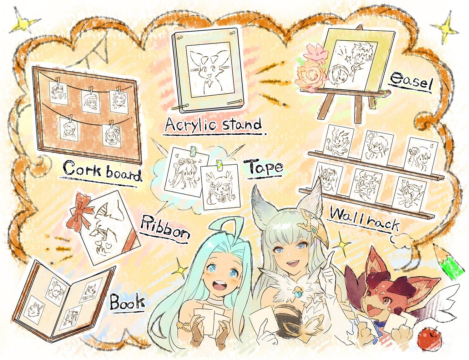 カトル 十天衆 グランブルーファンタジー グラブル バレンタインお返し