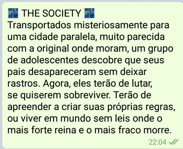 CristynaAzevedo's tweet photo. 🌇 The Society RPG 🌇
Para mais informações, chama na dm.. Grupo no @telegram 
#rpg #rpgtelegram #TheSociety https://t.co/Y2wEsvUI5I