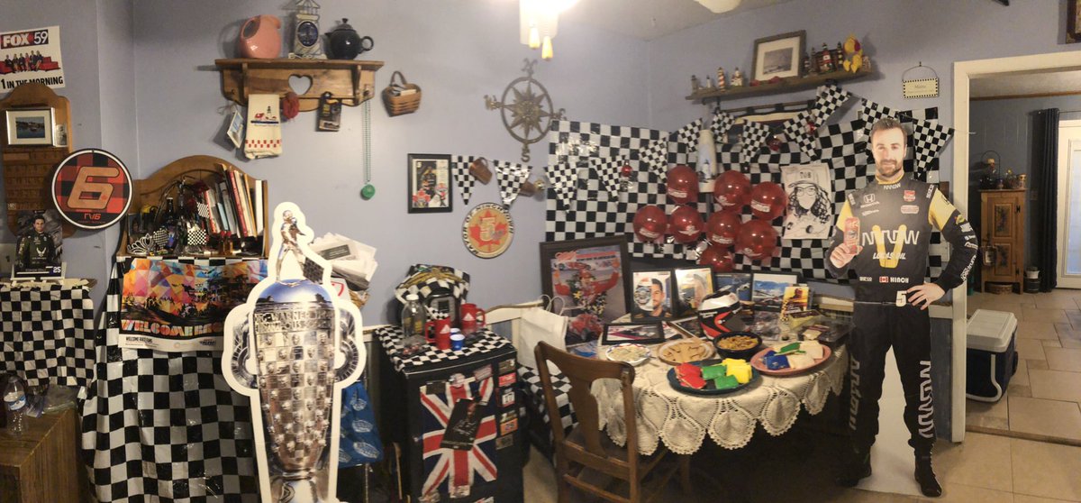 Fun stopping by the Warren porch party! Nice way to celebrate a great <a href="/IMS/">Indianapolis Motor Speedway</a> Fast Friday!