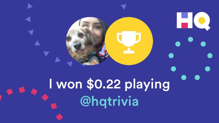 claudiagill618's tweet photo. I just won $0.22 on @hqtrivia! You should play too. Use my code "claudia.gill" #GameofThronesTrivia once again! https://t.co/ZRtQEbx9qP