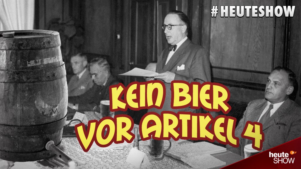 ZDF heute-show's photo on #Heuteshow