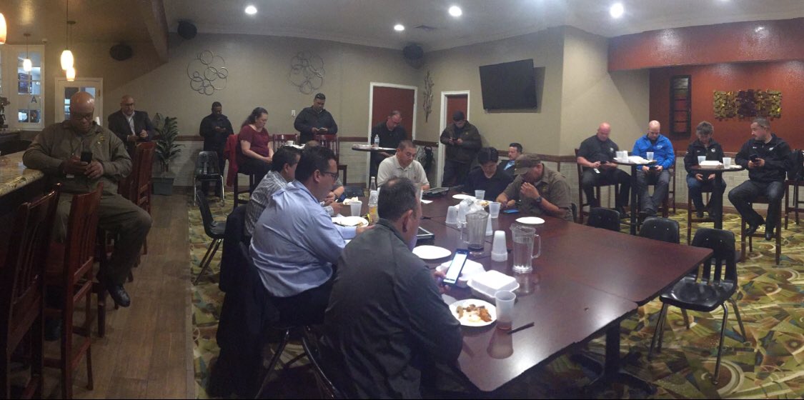 Want to thank Division Manager Jim Perez for providing the Compton Division with great insight regarding our 2019 Report back.  Second pic shows everyone answering the questions on the UPS Go app