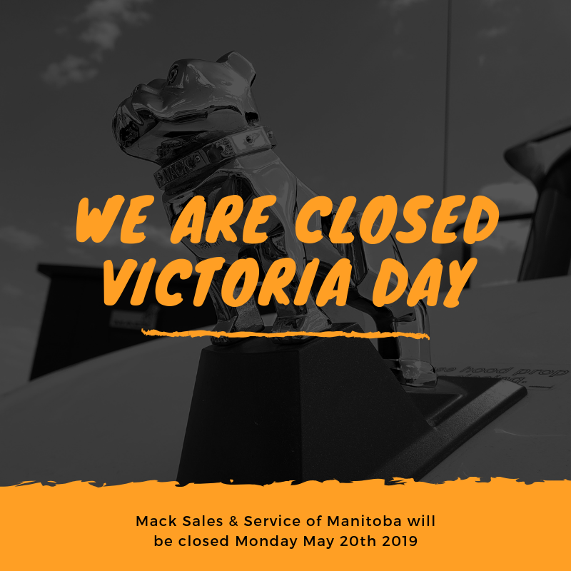 MackManitoba's tweet photo. The long weekend is here!
Please note that we will be closed Monday.
#MackManitoba #MackTrucks #Manitoba #Winnipeg #MayLong2019 https://t.co/McGgALE31s
