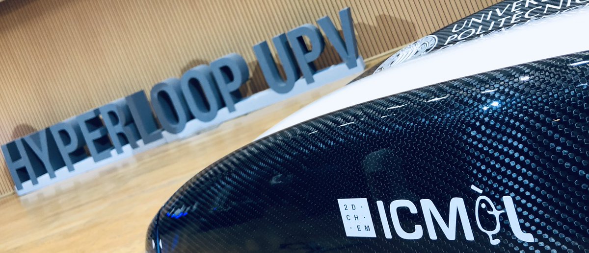 2DChem's tweet image. @ICMol_UV and @2DChem1 encourage @hyperloopupv 
#TurianByHyperloopUPV